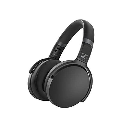 Sennheiser HD 450BT (ANC) Bluetooth 5.0 Wireless Over Ear Headphone with Mic, Designed in Germany, Alexa Built-in - Active Noise Cancellation, 30h Battery,Fast Charging, Foldable, 2Yr WARRANTY - Black - Nalanda Enterprises