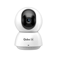 Qubo Smart 360 Ultra 2K 4MP 1440p WiFi CCTV Security Camera for Home from Hero Group | Mobile App | Two Way Talk | Night Vision | Cloud & SD Card Recording | Made in India | Alexa & OK Google | - Nalanda Enterprises
