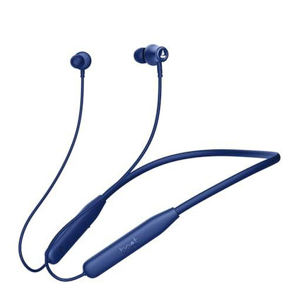 boAt Rockerz 111 Bluetooth Wireless Neckband with Up to 40 Hrs Playtime, Dual Device Pairing, Enx Tech, Beast Mode, ASAP Charging, Btv5.3, Ipx5,Type-C Interface & Magnetic in Ear Buds(Active Black) - Nalanda Enterprises