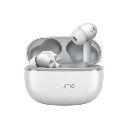 realme Earbuds T110 with Ai Enc for Calls, Upto 38 Hours of Playback and Fast Charging Bluetooth in Ear Headset (Punk Black, True Wireless)|B0D212YMD7