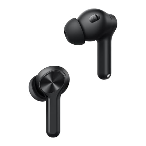realme Earbuds T110 with Ai Enc for Calls, Upto 38 Hours of Playback and Fast Charging Bluetooth in Ear Headset (Punk Black, True Wireless)|B0D212YMD7
