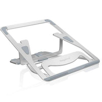 WIWU S100 Aluminum Laptop Stand, Ergonomic Detachable Computer Stand, Riser Holder Notebook Stand 10-16"" Laptops, Silver | 5 Heights of Adjustment Level - Nalanda Enterprises