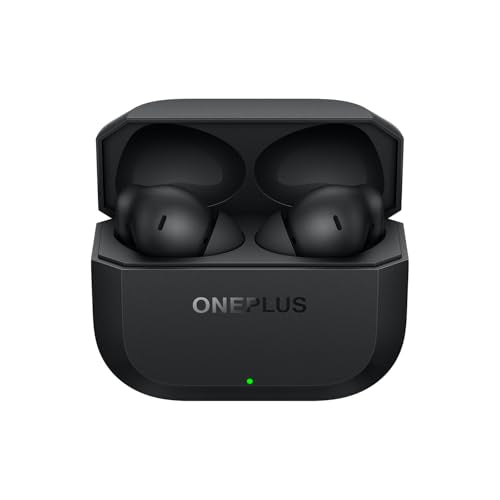 OnePlus Nord Buds 3r TWS Earbuds up to 54 Hours Playback, 2-mic Clear Calls, 3D Spatial Audio, AI Translation, 12.4mm Drivers, Dual-Device Connectivity, 47ms Low Latency - Ash Black|B0FMDL81GS