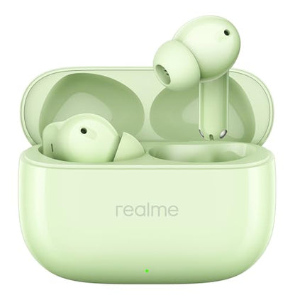 realme Buds T310 True Wireless in-Ear Earbuds with 46dB Hybrid ANC, 360° Spatial Audio, 12.4mm Dynamic Bass Driver, Upto 40Hrs Battery and Fast Charging (Vibrant Black)|B0DBGP48NW