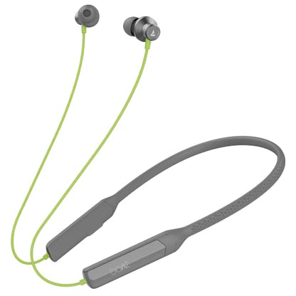 boAt Rockerz Apex Bluetooth Wireless in Ear Earphones with Spatial Bionic Sound Powered by Dirac Virtuo™, Touch Sensors, Beast™ Mode, ENx™ Tech,30H Playtime,ASAP™ Charge(Classic Grey)|B0BSWM33LV