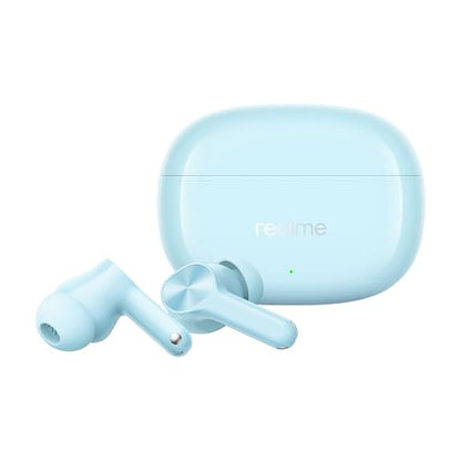 realme Earbuds T110 with Ai Enc for Calls, Upto 38 Hours of Playback and Fast Charging Bluetooth in Ear Headset (Punk Black, True Wireless)|B0D212YMD7