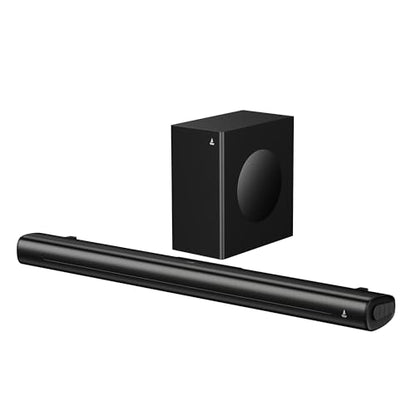 Boat 2025 Launch Aavante Prime 5.1 7050D, Dolby Audio, 700W Signature Sound, 5.1CH with Wireless Subwoofer & Wireless Satellites, Bluetooth Sound bar, Home Theatre Soundbar Speaker (Premium Black)|B0FLYD83H7