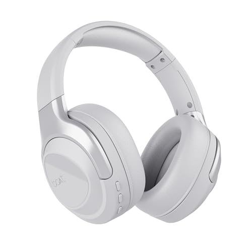 boAt Nirvana Eutopia Bluetooth Over Ear Headphones with Head Tracking Function, Spatial Audio,20 HRS Playtime, Enx™ Tech, ASAP™ Charge, Hearables App(Android & iOS Compatible)(Primia Black)|B0CVRXTRBY