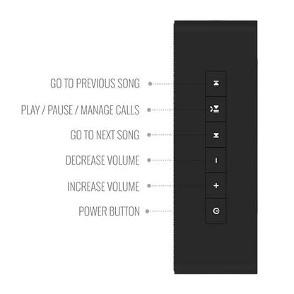 Carvaan Saregama Mini+ (Plus) Portable Music Player With 1000 Preloaded Songs, 10 Watt Speaker, Handsfree Calling, Bluetooth/Fm/Am/Aux (Moonlight Black) - Nalanda Enterprises