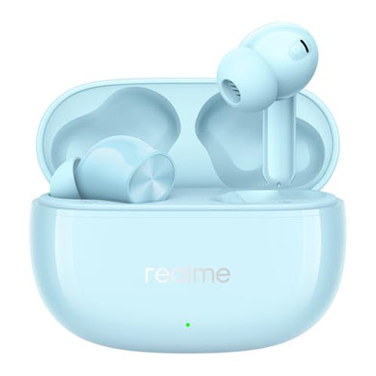realme Earbuds T110 with Ai Enc for Calls, Upto 38 Hours of Playback and Fast Charging Bluetooth in Ear Headset (Punk Black, True Wireless)|B0D212YMD7