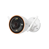 QUBO Smart Outdoor 2K 3MP 1296p WiFi Bullet Camera from Hero Group | Color Night Vision | AI Person Detection | Smart Spotlight | IP66 Weather Resistant | Made in India | 2024 Launch | (Pack of 1) (1) - Nalanda Enterprises