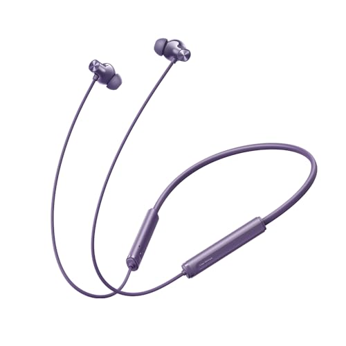realme Buds Wireless 5 Lite in Ear Bluetooth Neckband with 12.4 mm Dynamic Bass Boost Driver,Upto 35 Hours Playback,45ms Low Latency,IP55 Dust & Water Resistant, Bluetooth V5.4 (Void Black)|B0FC1SFX45