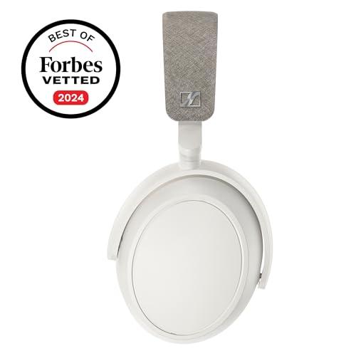 Sennheiser Momentum 4 Wireless Over Ear Headphones Designed in Germany - Bluetooth ANC 4 Digital Mics for Crystal Cear Calls,60H Battery, White - Nalanda Enterprises