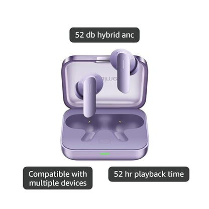 realme Earbuds Air 7 True Wireless,12.4mm Dynamic Bass Drivers,52Hrs Playtime,52dB Hybrid ANC,6 Mic ENC,45ms Low Latency,360° Spatial Audio,Hi-Res LHDC,IP55 Dust & Water Resistant,BT v5.4(SlateGrey)|B0F5GV3Y87