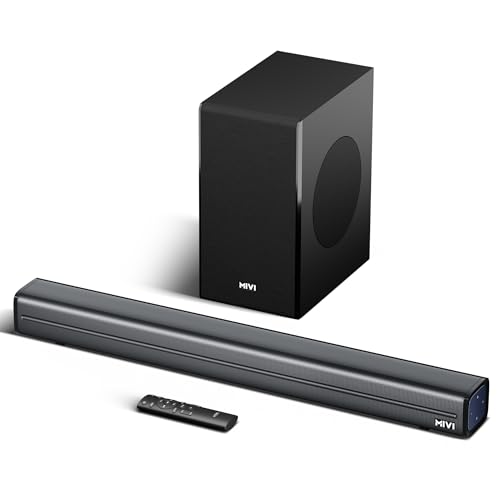 Mivi Fort Hip-Hop 6000 Home Theatre [2025 Latest Launch], 600 Watts Soundbar with cinematic sound, 5.1 Channel, Multiple EQ & Input Modes, BT v5.3, Remote Accessibility, Made in India Sound bar for TV|B0F8ZGL8HQ