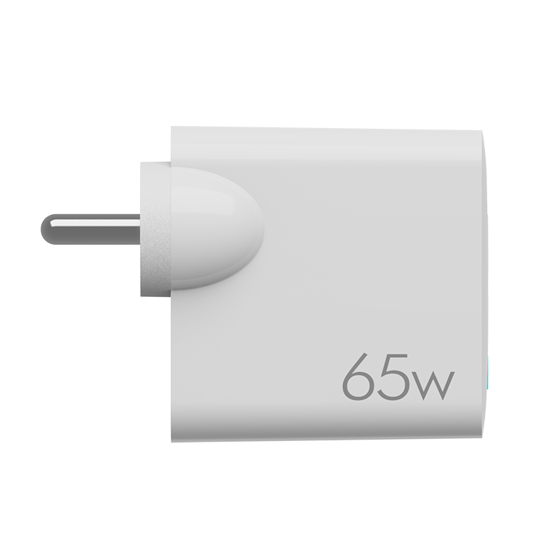 boAt WCD QCPD | High Power Quick Charger with Type C Cable, Auto Detect Dual Port, LED Indicator, QC 3.0 & GaN Chip Technology - Nalanda Enterprises