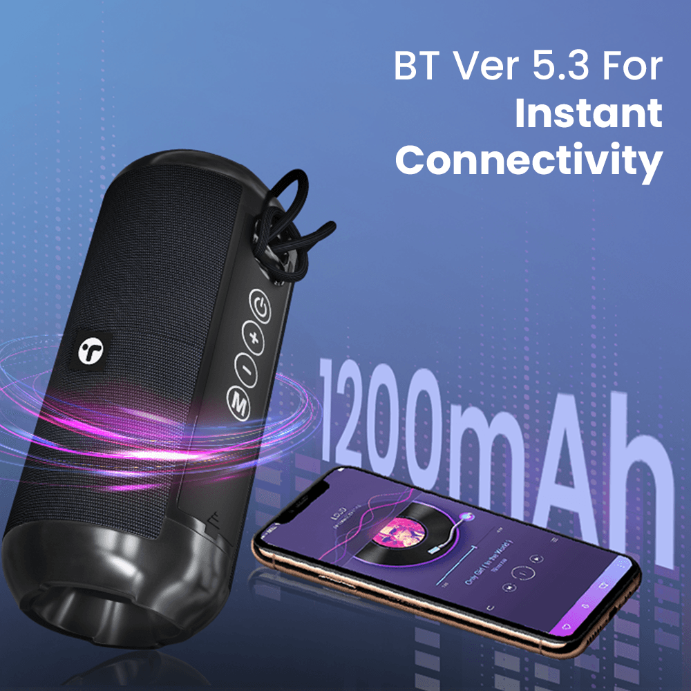Toreto Rolling beats 10 Watt BT speaker - Nalanda Enterprises