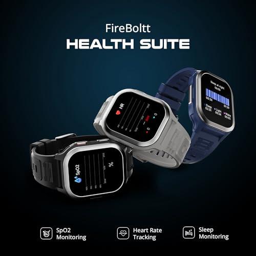 Fire-Boltt 4G Pro Volte Calling Smart Watch- 2.02” TFT Display, 4G Nano-SIM GPS, Health Suite, Sports Modes, 400mAh Battery (Black) - Nalanda Enterprises