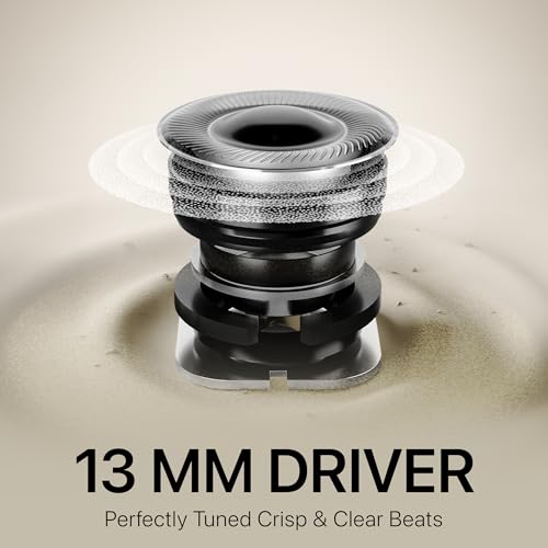 Mivi DuoPods C2 TWS [New Launch], 50 Hrs Playtime, HD Call Clarity with AI-ENC, 13mm Bass Drivers, Low Latency, BT v5.3, Type C Charging, Made in India Earbuds|B0F2FRNSC3