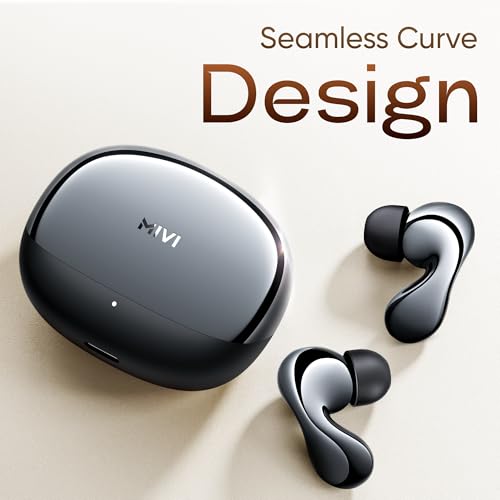 Mivi SuperPods Immersio[Flagship Launch] | Dolby Audio, 3D Soundstage, 60H Battery, AI-ENC Mic, BT 5.4 | Ear Buds Wireless with Deep Bass, Fast Charging, in-Ear Bluetooth Earbuds|B0DCFTKL92