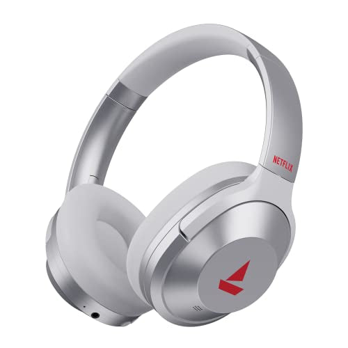 boAt Nirvana 751 ANC,65Hrs Battery,Hybrid (~33dB),Fast Charge,Ambient Sound Mode,Button Controls,Immersive Sound,Carry Pouch,Bluetooth Over Ear Headphones,Wireless Headphone with Mic(Gunmetal Grey)|B09MTRDQB5