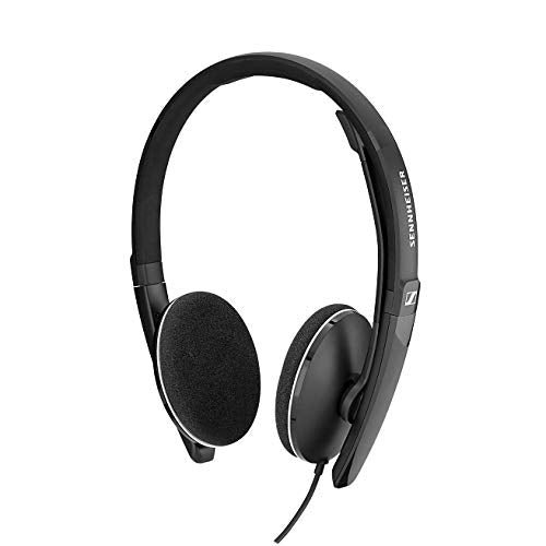 Sennheiser Pc 3.2 Chat-Lightweight Stereo Headset with Adjustable Noise-Cancelling Microphone-for Internet Telephony and E-Learners-Pc Connectivity- Great for Gaming, Work, & Study, Black-in Ear|B07VS3SK3K