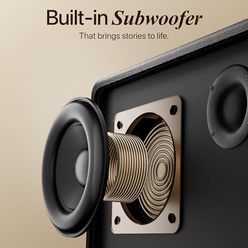 Mivi SuperBox Classic 120W Portable Bluetooth Speaker [New Launch] | Premium Sound with Built-in Subwoofer, Bass & Treble Control Knobs, AUX & USB Support | Made in India|B0FB44F3NZ