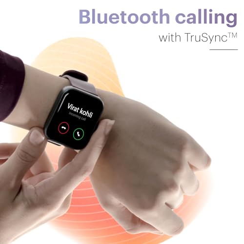 Noise Pulse 2 Max 1.85" Display, Bluetooth Calling Smart Watch, 10 Days Battery, 550 NITS Brightness, Smart DND, 100 Sports Modes, Smartwatch for Men and Women (Jet Black)|B0B6BLTGTT