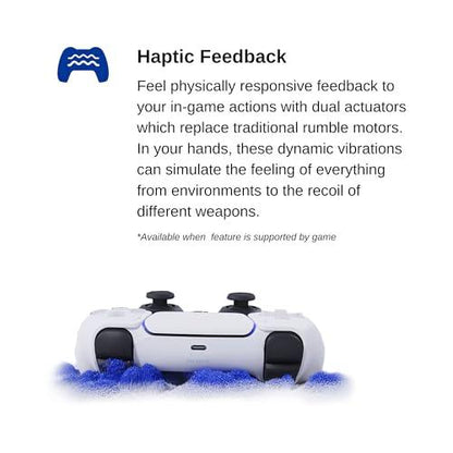 Sony DualSense Wireless Controller White (PlayStation 5) - Nalanda Enterprises