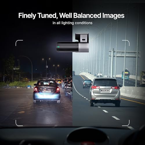 Qubo (2025 Edition) Car Dash Camera Pro 2K Resolution QHD Dash Cam from Hero Group | Made in India | USB Input | Wide Angle View | G-Sensor | Wi-Fi | Emergency Recording | Supports Up to 1 TB SD Card|B09VC969B4