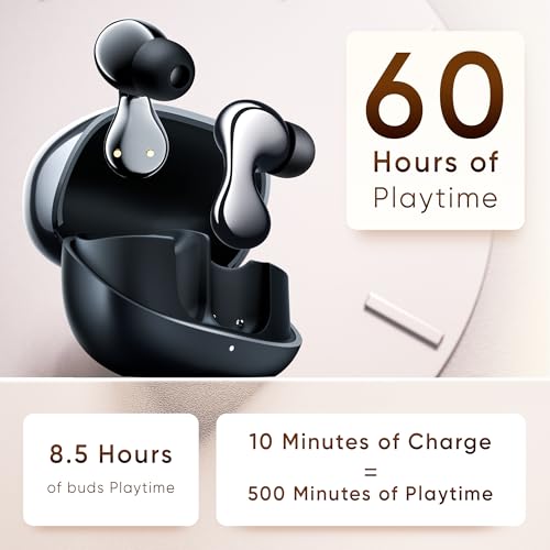 Mivi SuperPods Immersio[Flagship Launch] | Dolby Audio, 3D Soundstage, 60H Battery, AI-ENC Mic, BT 5.4 | Ear Buds Wireless with Deep Bass, Fast Charging, in-Ear Bluetooth Earbuds|B0DCFTKL92
