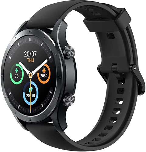 realme Smart Watch R100 (Black) | 1.32" HD Color Display | Bluetooth Calling & Sync Contacts | 100+ Watch Faces & Activity Tracking | Long Battery Life | Sleep & SpO2 Tracking | Slim Design | GPS|B0FS825XD9