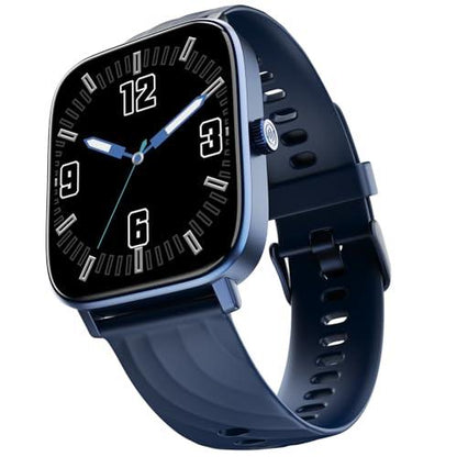 Noise New Macro Smart Watch with 2.0” HD Display,Metallic Finish BT Calling, Functional Crown, 7 Days Battery Life, Sleep Tracking, 200+ Watch Faces (Elite Black) - Nalanda Enterprises