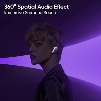 realme Earbuds Air 7 True Wireless,12.4mm Dynamic Bass Drivers,52Hrs Playtime,52dB Hybrid ANC,6 Mic ENC,45ms Low Latency,360° Spatial Audio,Hi-Res LHDC,IP55 Dust & Water Resistant,BT v5.4(SlateGrey)|B0F5GV3Y87