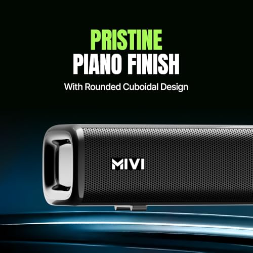 Mivi Superbars Nova 780 Watts Dolby Audio Home Theatre Speaker [New Launch], 5.1 Channel with Big Woofer, 3 Built-in + 2 Satellite Speakers, Multiple EQ, Home Theatre 5.1, Made in India Sound Bar|B0F3HQSPDR