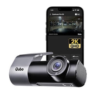 Qubo (2025 Edition) Car Dash Camera Pro 2K Resolution QHD Dash Cam from Hero Group | Made in India | USB Input | Wide Angle View | G-Sensor | Wi-Fi | Emergency Recording | Supports Up to 1 TB SD Card|B09VC969B4
