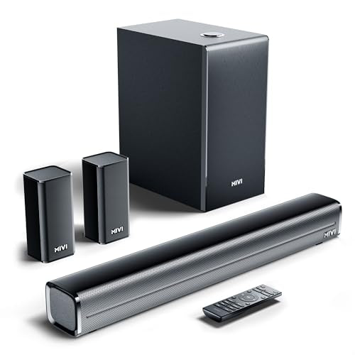 Mivi Fort H30 Portable Bluetooth Speakers Soundbar – [Newly launched] 30W Bluetooth Soundbar for Campus Life, 2.0 Channel, Sleek Design, 6 Hours Playtime, Multi-connectivity, Made in India|B0DMNHYM33