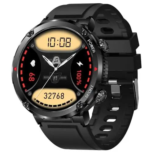 Fire-Boltt Armour, Sporty Rugged Outdoor Smart Watch with a 1.6" High-Resolution HD Display, Shockproof Metal Body, Bluetooth Calling 600 mAh Battery - Nalanda Enterprises