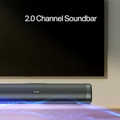 Boat 2025 Launch Aavante Prime 5.1 7050D, Dolby Audio, 700W Signature Sound, 5.1CH with Wireless Subwoofer & Wireless Satellites, Bluetooth Sound bar, Home Theatre Soundbar Speaker (Premium Black)|B0FLYD83H7