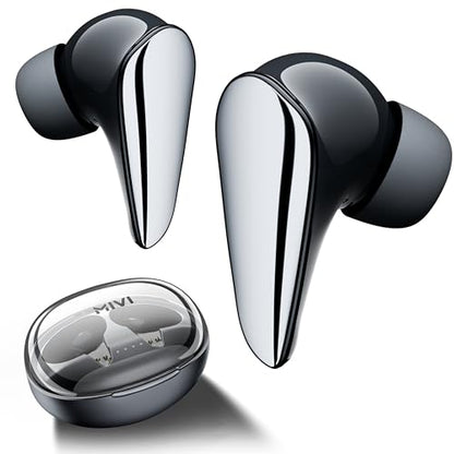 Mivi DuoPods i7 in Ear Ear Buds Wireless -The 3rd Dimension of Sound with 3D Soundstage, High Fidelity Drivers, Advanced Audio Codec for Lossless Audio Earbuds, Made in India|B0DJ2Y9BP7