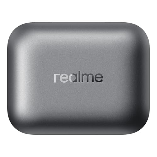 realme Earbuds Air 7 True Wireless,12.4mm Dynamic Bass Drivers,52Hrs Playtime,52dB Hybrid ANC,6 Mic ENC,45ms Low Latency,360° Spatial Audio,Hi-Res LHDC,IP55 Dust & Water Resistant,BT v5.4(SlateGrey)|B0F5GV3Y87