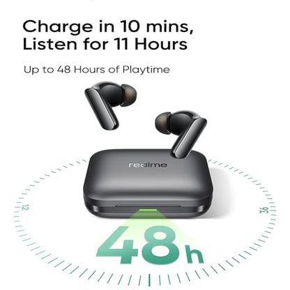 realme Buds Air 7 Pro with Ai Live Translation,11mm+6mm Dual-dac Driver,48 Hrs Playtime,53 dB ANC,LHDC,45Ms Low Latency,360° Spatial Audio,IP55 Dust & Water Resistant,BT 5.4(Glory Beige)|B0F8BGP4DQ