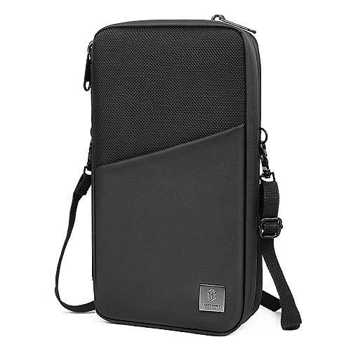 WIWU Black Nylon Women's RFID Blocking Passport Holder (MATE-01) - Nalanda Enterprises