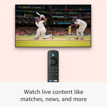 Amazon Fire TV Stick 4K, Alexa Voice Search, Cinematic 4K streaming with HDR10+, Wi-Fi 6, Dolby Vision/Atmos|B0CJLMSPXH