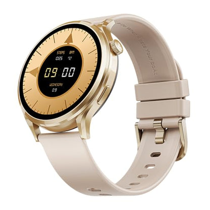 Boat Lunar Discovery Pro, 1.39" HD Display, Metal Body, QR Tray, Emergency SOS, Functional Crown, Multiple Sports Modes, HR,SpO2 & Sleep Tracking, Smart Watches for Men & Women (Steel Black)|B0FLK2QSHR