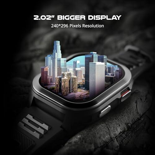 Fire-Boltt 4G Pro Volte Calling Smart Watch- 2.02” TFT Display, 4G Nano-SIM GPS, Health Suite, Sports Modes, 400mAh Battery (Black) - Nalanda Enterprises