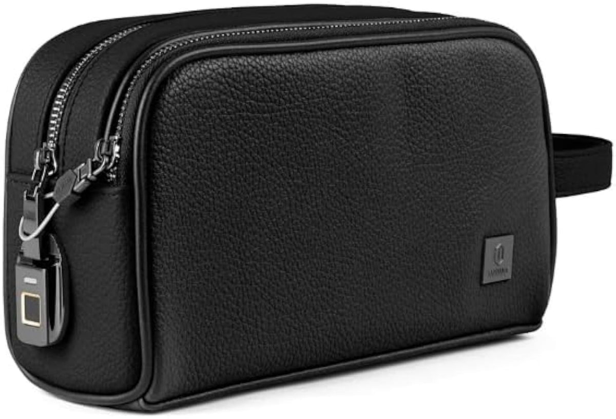 WiWU Phantom Fingerprint Lock Pouch Pro – Smart Anti-Theft Biometric Travel Organizer