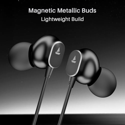 Boat Bassheads 90C Earphone (Black)|B0FV8MDK27