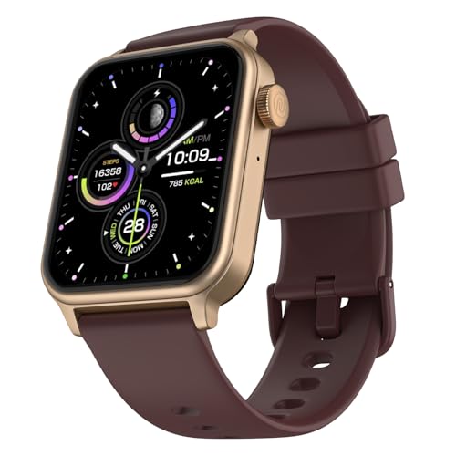 Noise Pulse 2 Max 1.85" Display, Bluetooth Calling Smart Watch, 10 Days Battery, 550 NITS Brightness, Smart DND, 100 Sports Modes, Smartwatch for Men and Women (Jet Black)|B0B6BLTGTT
