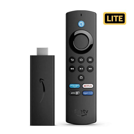 Amazon Fire TV Stick Lite with all-new Alexa Voice Remote Lite (no TV controls), HD streaming device | Now with App controls - Nalanda Enterprises